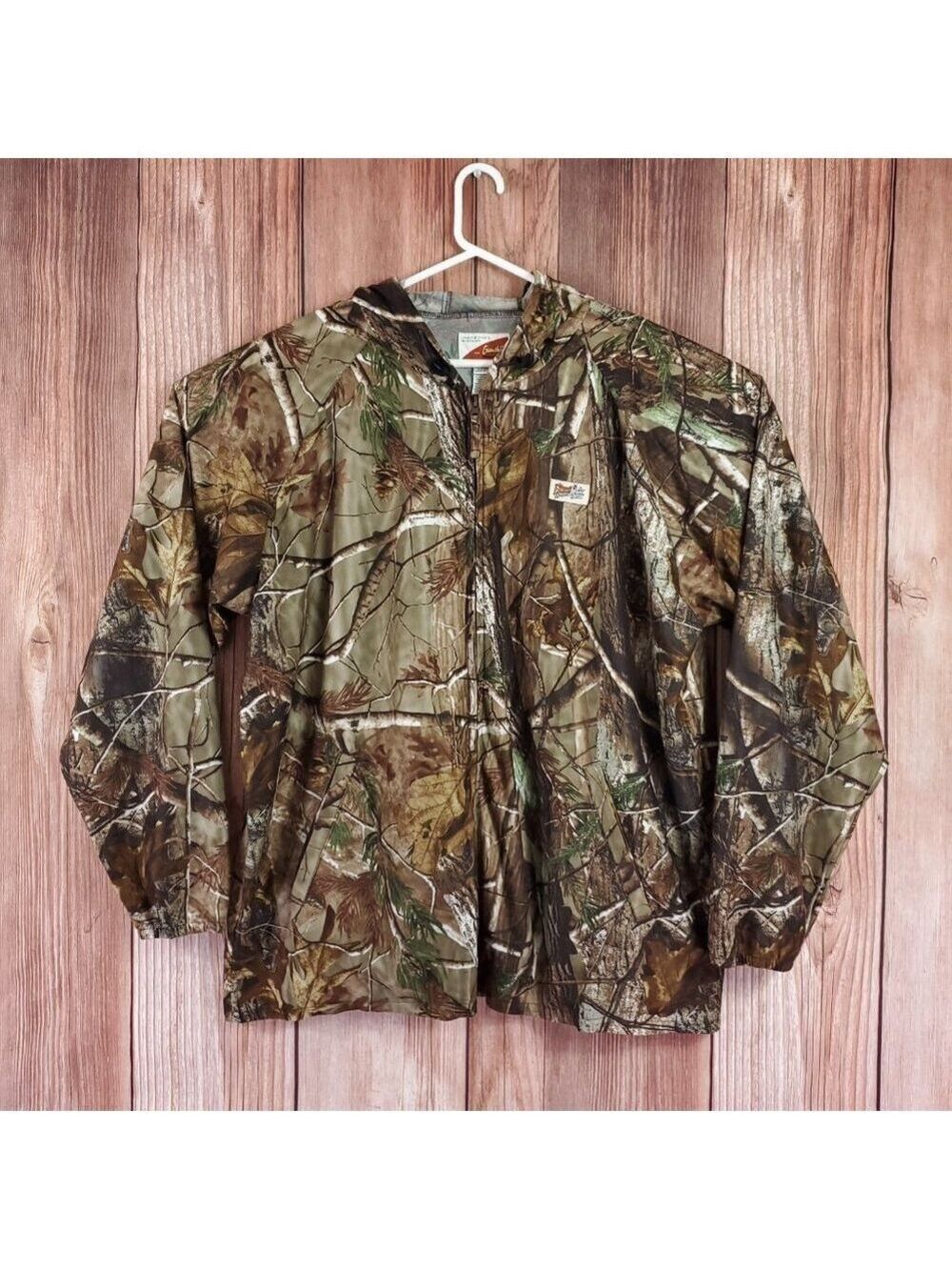 Gamehide Jacket Mens 3X Camouflage Realtree Edge Insect Shield EliminTick Hooded